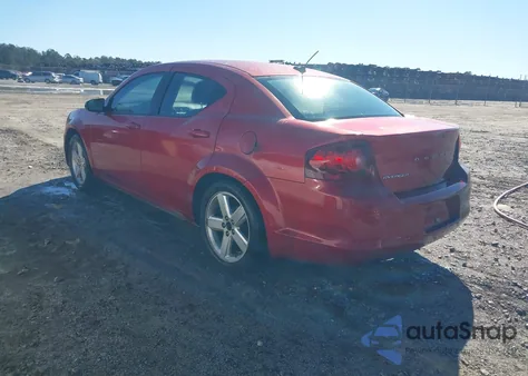 2013 Dodge Avenger Se from USA, damaged, VIN 1C3CDZAB9DN517333
